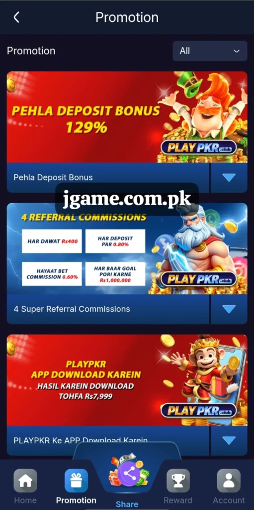 Play Pkr Bonuses