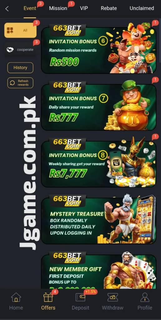 663bet games