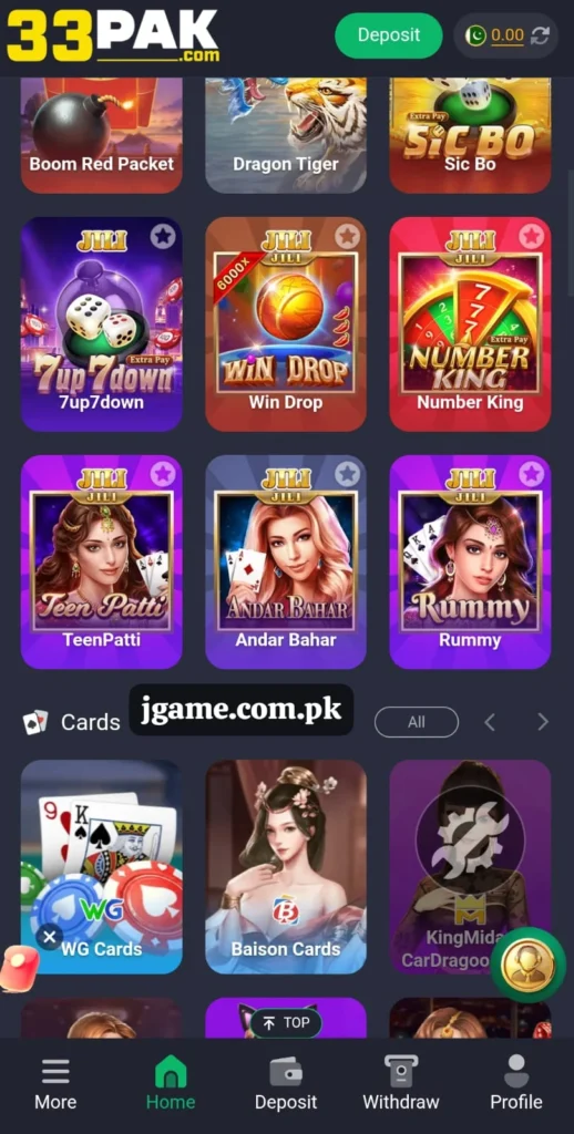 33PAK GAME