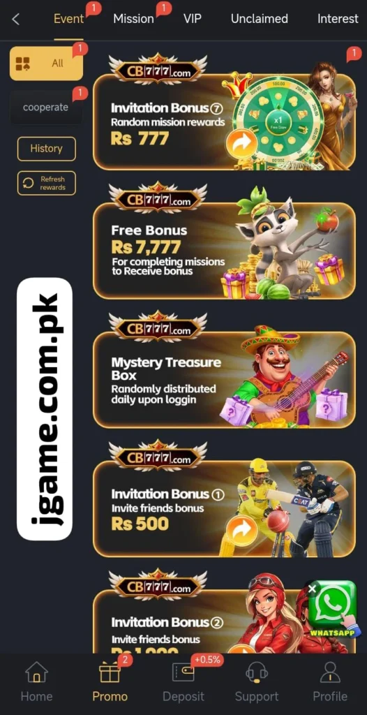 CB777 Best earning app